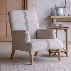 Nkuku Kallu Wool & Cotton Occasional Chair